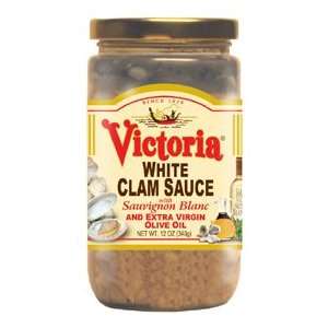 Victoria White Clam Sauce, 12 Oz.  Grocery & Gourmet Food