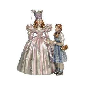  Wizard of Oz Glinda and Dorothy Pewter Mini Figurine