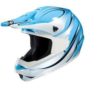  HJC Womens CS MX Wave Helmet   Small/Blue Automotive
